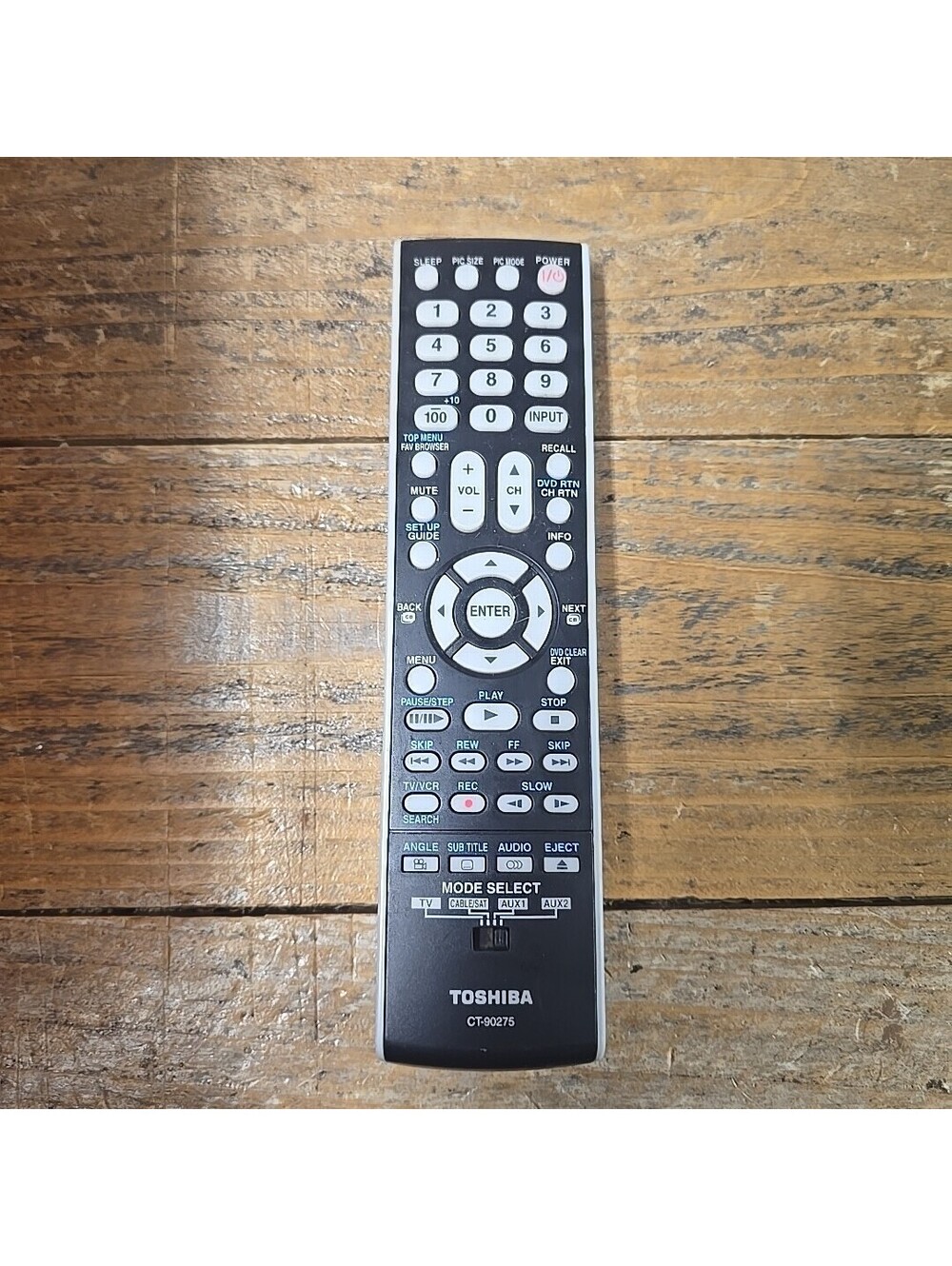 Toshiba CT-90275 REMOTE CONTROL T31 CT 90275